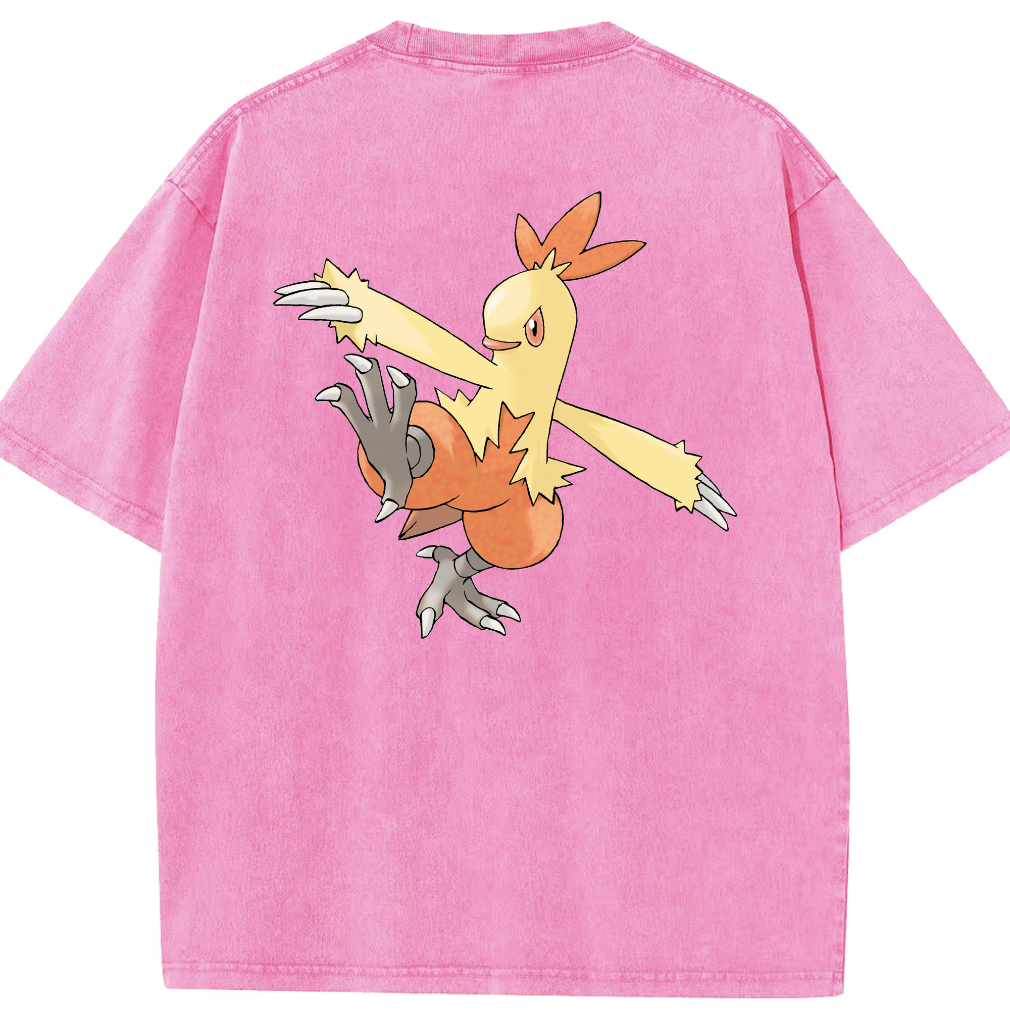 （画像用） ポケットモンスター Pokémon 綿100% ヴィンテージ風 半袖Tシャツ（背面プリント）